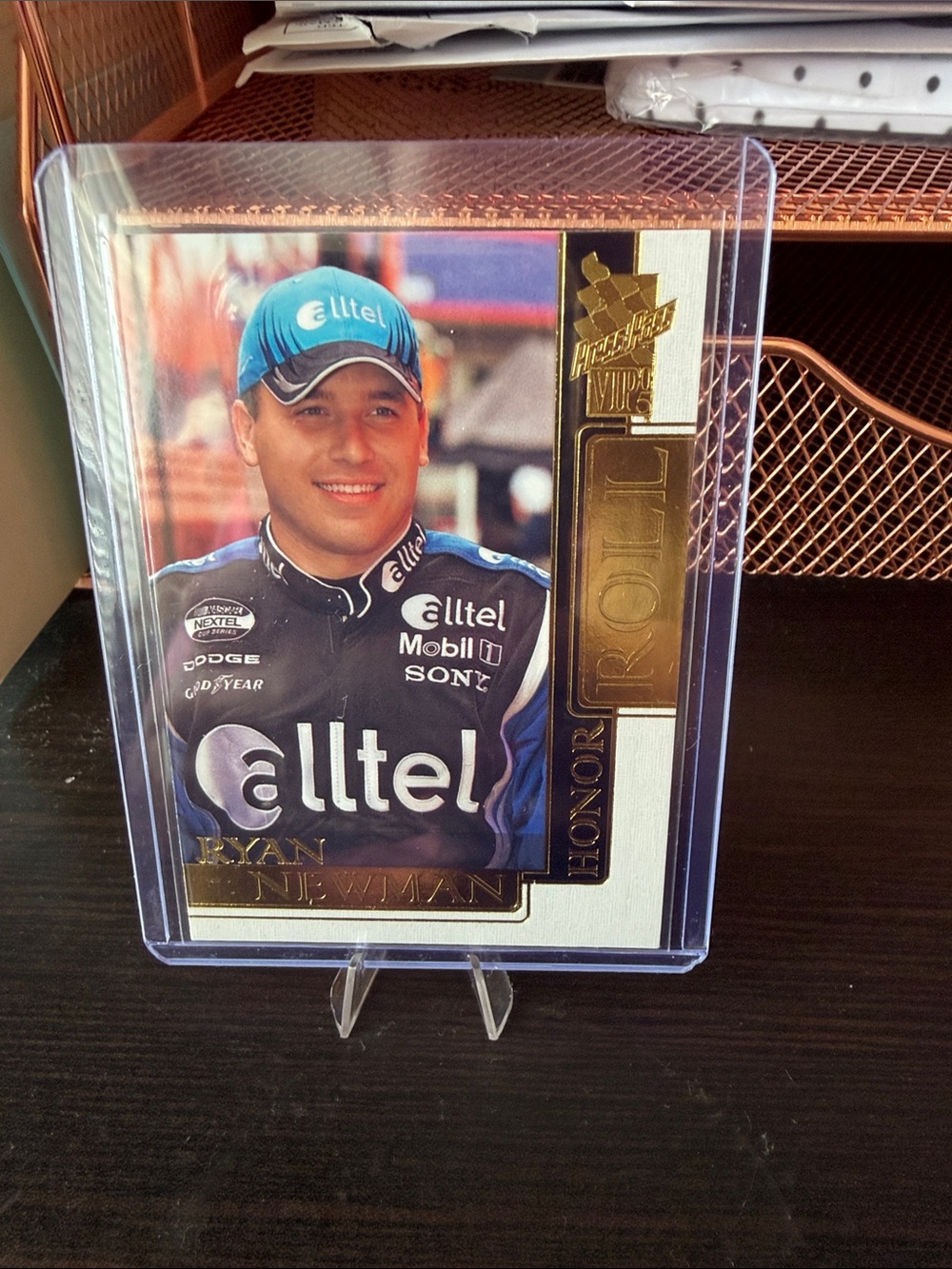 Alltel Racing Card - Ryan Newman (Blue)
